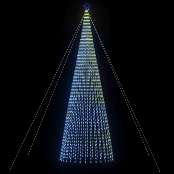 Choinka LED 1544 LEDs Niebieski 500 cm zdjęcie 10