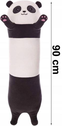 MASKOTKA PLUSZAK PODUSZKA 90 cm DŁUGA PANDA MIŚ na Arena.pl