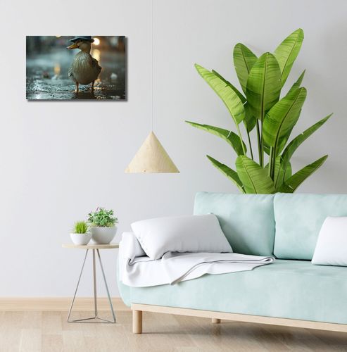 Obraz 50x30cm Kaczka w Kapeluszu na Arena.pl