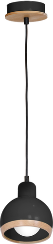LAMPA WISZĄCA OVAL BLACK 1XE27 na Arena.pl