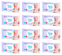 Chusteczki nawilżane do rąk twarzy Teddy Care Sensitive 480 szt