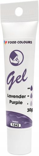 BARWNIK SPOŻYWCZY W ŻELU T-042 Lavender Purple Fioletowy Lawendowy 30g na Arena.pl