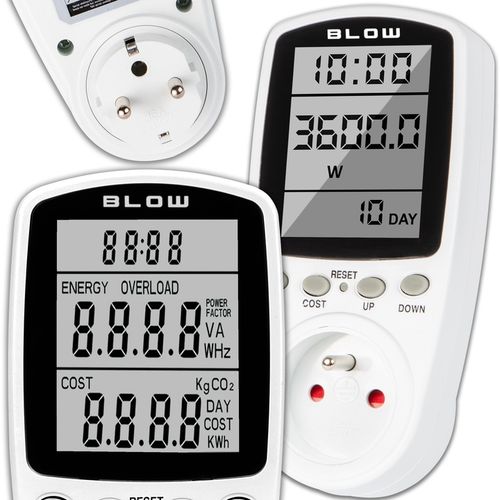 PRECYZYJNY WATOMIERZ WOLTOMIERZ LICZNIK ZUŻYCIA PRĄDU AMPEROMIERZ na Arena.pl