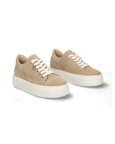 Karino 5478/001-P beżowe półbuty sneakersy platforma skóra zamszowa r.37 na Arena.pl