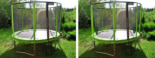 Trampolina ogrodowa SKYFLYER RING 2w1 304cm 10FT na Arena.pl