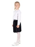 Rajstopy dziecięce lycra białe w kwiaty 40DEN 104-110 YOCLUB