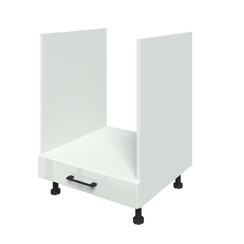 AMIGA KU-DP60 Szafka 60 cm dolna fronty akryl biały połysk na Arena.pl