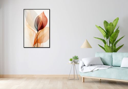 Plakat 68x101cm Eteryczne Liście na Arena.pl
