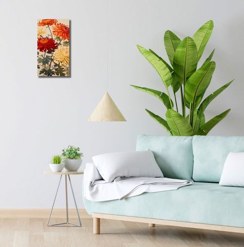 Obraz 20x40cm Tańczące Chryzantemy na Arena.pl