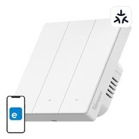 inteligentny przełącznik ścienny wifi sonoff m5-3c-86w matter (3-kanałowy)