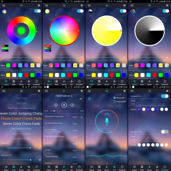 ŚWIATŁA LED 90-120 ANDROID - TUNNING AUTA zdjęcie 10