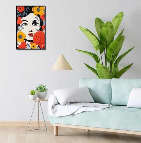 Plakat 40x60cm Kwiatowa Aura na Arena.pl