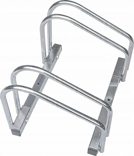 STOJAK NA 2 ROWERY PARKING ROWEROWY UCHWYT NA 2 STANOWISKA STAL NIERDZEWNA na Arena.pl