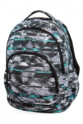 Plecak CoolPack BASIC PLUS w białe liście, PALM TREES MINT (B03004) na Arena.pl