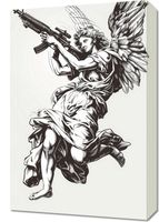 Obraz 40x60cm Anioł Wojny