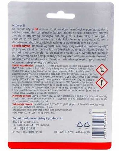 bros mrówex preparat w karmniku na mrówki - 4 szt. na Arena.pl