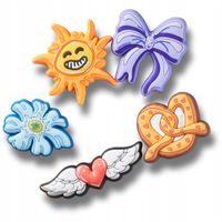 Crocs Przypinki Ozdoba Jibbitz Piny Charms Do Butów Doodle 5 Pack
