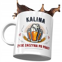 Kubek Dla Kaliny Żony Przyjaciółki Prezent Z Nadrukiem Ze Zdjęciem