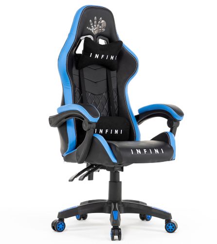 Fotel  Gamingowy Gracza Infini  Five Light Blue na Arena.pl