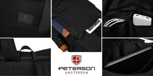plecak miejski ptn rio-9114 black na Arena.pl