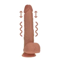dual density silicone model 8 20,3 cm tan - anatomiczny system