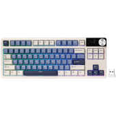 ROYAL KLUDGE RK S85 Horizon Blue Gaming Keyboard Beige switch