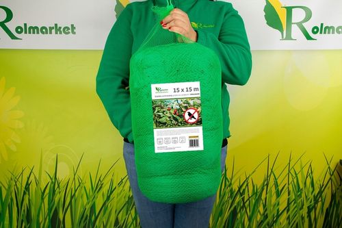 Siatka ochronna na oczko wodne basen liście 15x15m +KOTWY przeciw liściom na Arena.pl