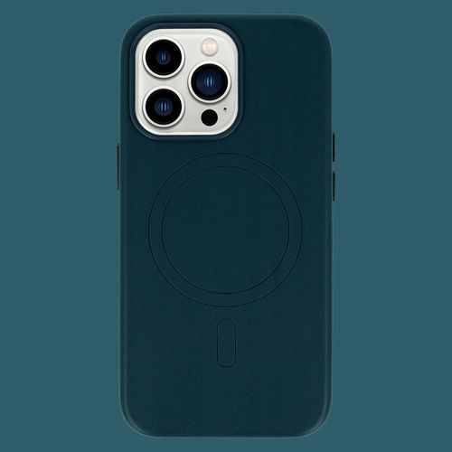 Etui Plecki MagSafe Leather Case do Iphone 15 Pro Max Granatowy na Arena.pl