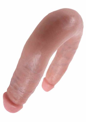 Dildo Dwustronne Double Trouble 13Cm Cieliste na Arena.pl
