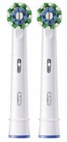 2x końcówka Oral-B Pro Cross Action do szczoteczki elektrycznej białe 100%