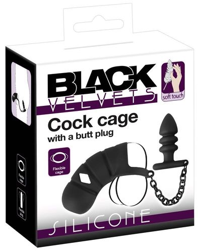 black velvets cock cage with a na Arena.pl