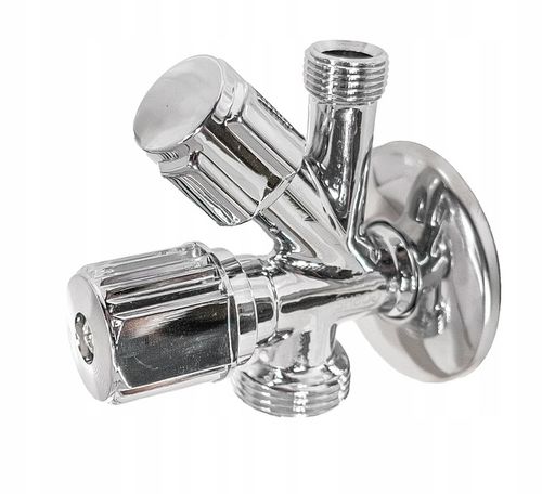 ZAWÓR KUREK DO BATERII PRALKI ZMYWARKI KOMBI KOMBINOWANY 1/2''x3/4''x3/8'' na Arena.pl