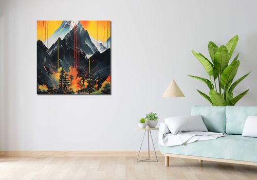 Obraz 90x90cm Górska Alchemia na Arena.pl