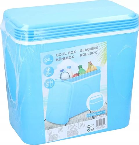 Lodówka turystyczna przenośna podróżna na wkłady mrożące piknik lato 24L na Arena.pl