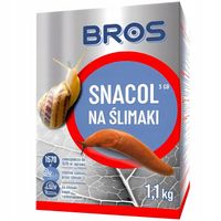 BROS Na Ślimaki Snacol SKUTECZNY Granulat Trutka do 1570m2 Uprawy 2.2kg