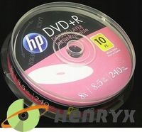 HP DVD+R DL 8,5GB x8 FOTO Printable Białe Cake 50