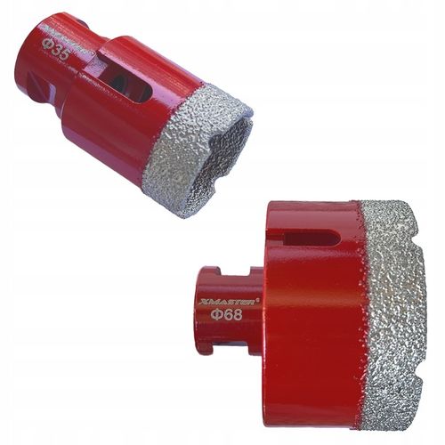 OTWORNICA DIAMENTOWA KORONKA DO GRESU M14 ZESTAW ⌀ 6,8,10,35,68 mm +ADAPTER na Arena.pl