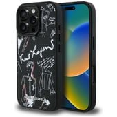 etui karl lagerfeld grained pattern &    logo magsafe do iphone 16