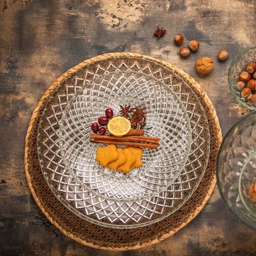 Zestaw talerzy 12 osób i patera na ciasto Altom Design Solaris Komplet 13el na Arena.pl