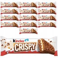 Kinder Crispy Chrupiący wafelek z nadzieniem kakaowym i orzechowym 34 g x14