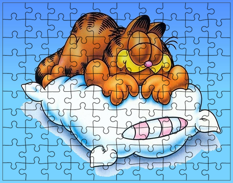 Puzzle Garfield zdjęcie 1