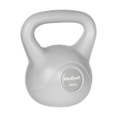Kettlebell 24kg szary kettle hantel odważnik kula do ćwiczeń ABS Rebel