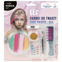 farby do twarzy elf pastelowe kolory kidea