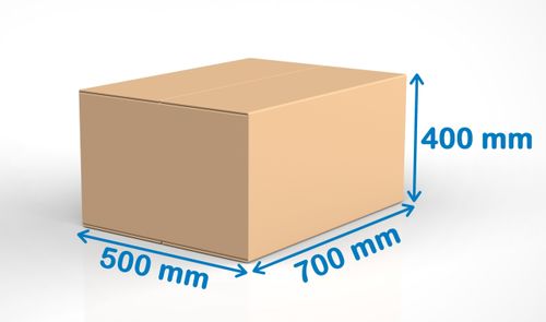 karton klapowy 700x500x400mm 3w c 540g/m2 na Arena.pl