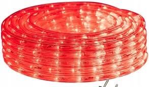 Wąż świetlny zewnętrzny 480 LED 20 m CZERWONY + PROGRAMATOR 8 funkcji na Arena.pl