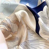 Luksusowy 100% Mulberry Silk Square Kobiety Szalik Wszechstronny szalik na
