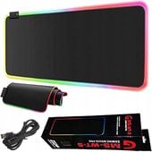 Podkładka pod Myszkę Klawiaturę Gamingowa RGB 30x80cm Duża Podświetlana XXL