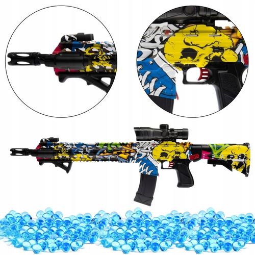 KARABIN PISTOLET NA KULKI ŻELOWE WODNE WIELKI AUTOMATYCZNY ORBEEZ ZESTAW na Arena.pl