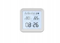 CZUJNIK TEMPERATURY I WILGOTNOŚCI TERMO-HIGRO TUYA SMART LIFE WIFI METEO