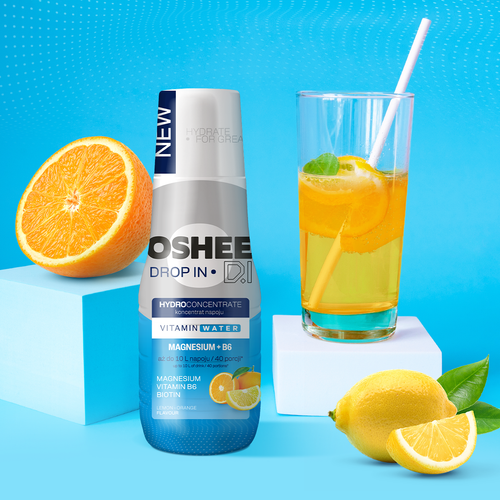 2x Hydrokoncentrat OSHEE DROP IN: Witaminy Magnez -Cytryna pomarańcza 500ml na Arena.pl